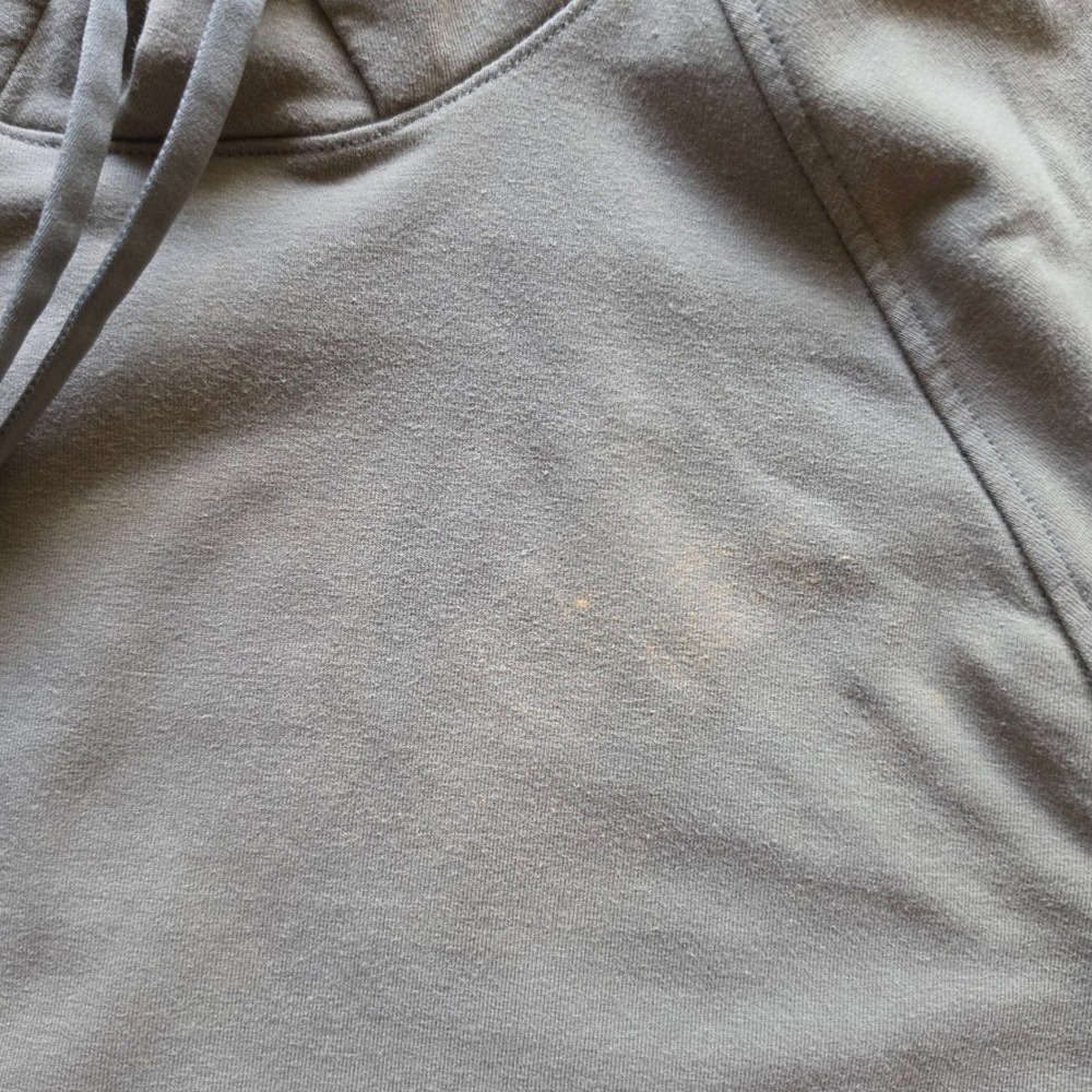 Lululemon City Sweat Pullover Hoodie Mens Medium Sage Green Stretch - Picture 6 of 14